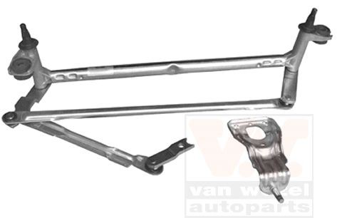 Do koszyka Mechanizm wycieraczek Volkswagen Polo V 6R1, 6C1